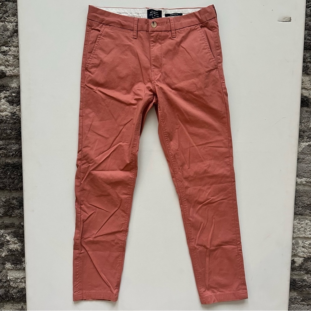 Ben Sherman Men's Salmon Chino Pants Size 30 Waist